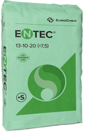 ENTEC® 13-10-20 (+7,5SO₃) con zolfo